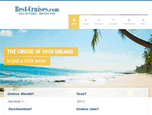 Tablet Screenshot of best-cruises.com